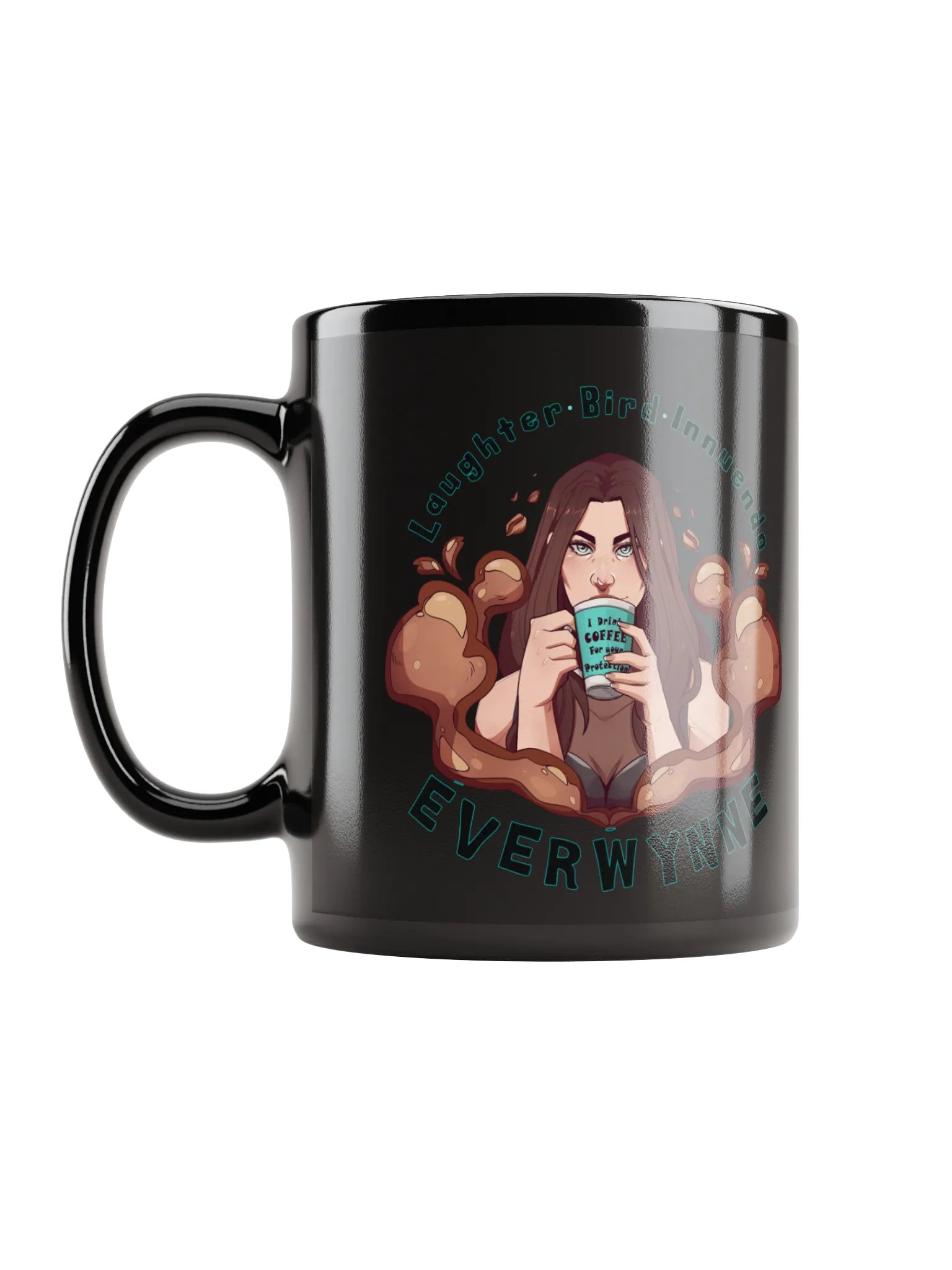 Laughter * Bird * Innuendo Black Mug product image (1)