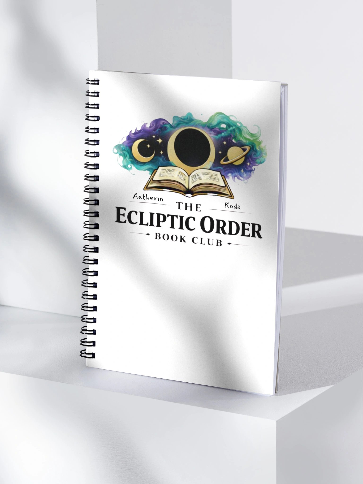 The Ecliptic Order Book Club Spiral Notebook product image (4)
