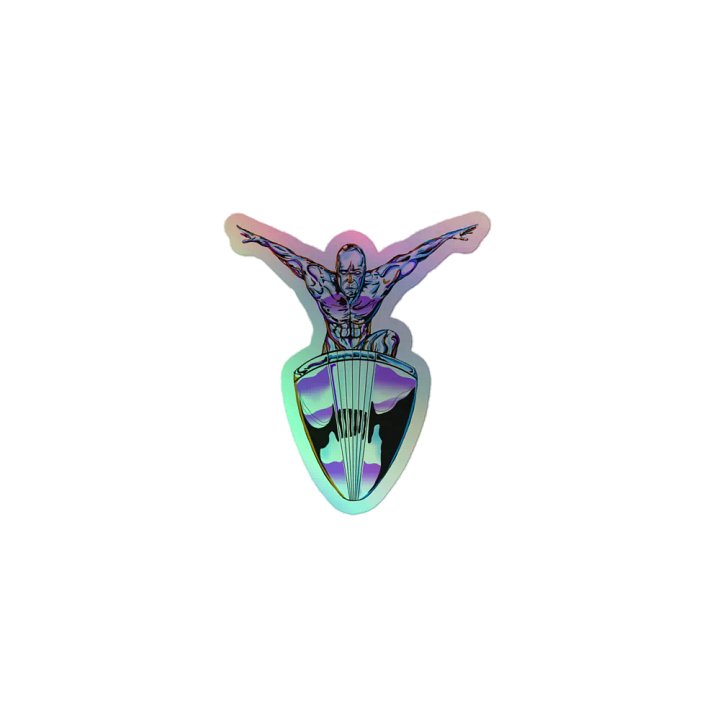 Cosmic Silver Surfer Holofoil Sticker product image (1)