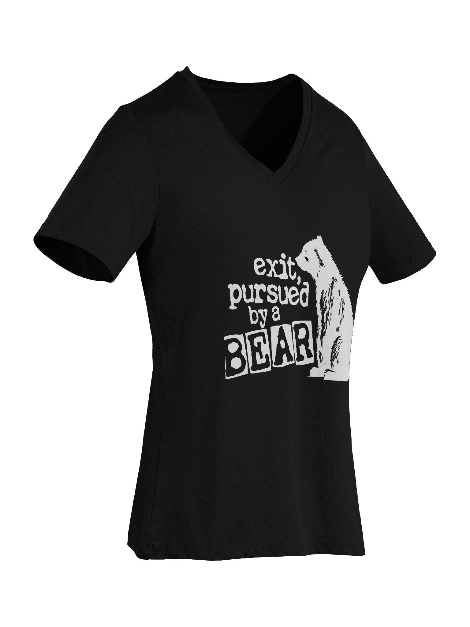 Bear Theatre V-Neck T-Shirt product image (32)