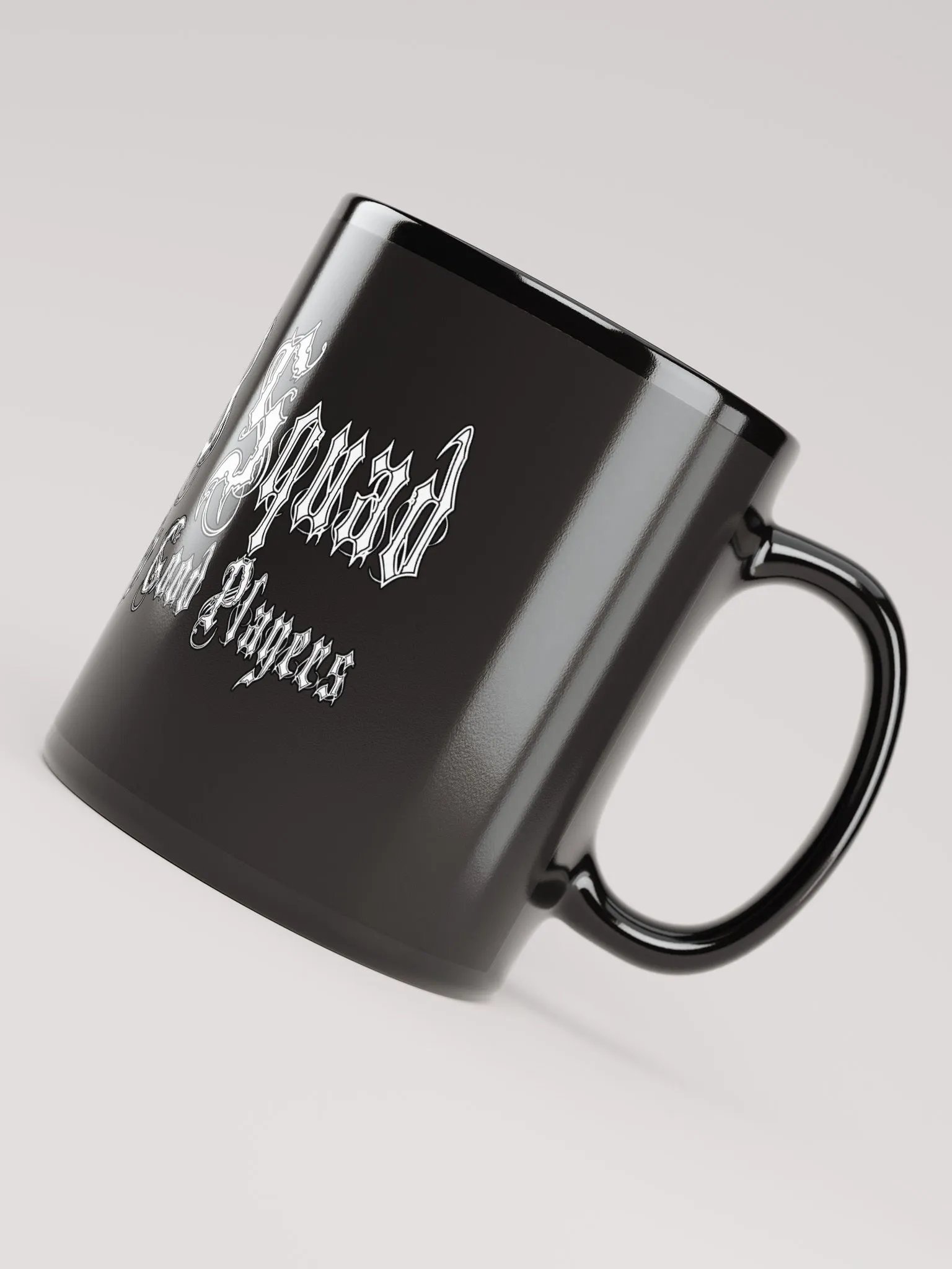 NooB Black Glossy Mug product image (7)