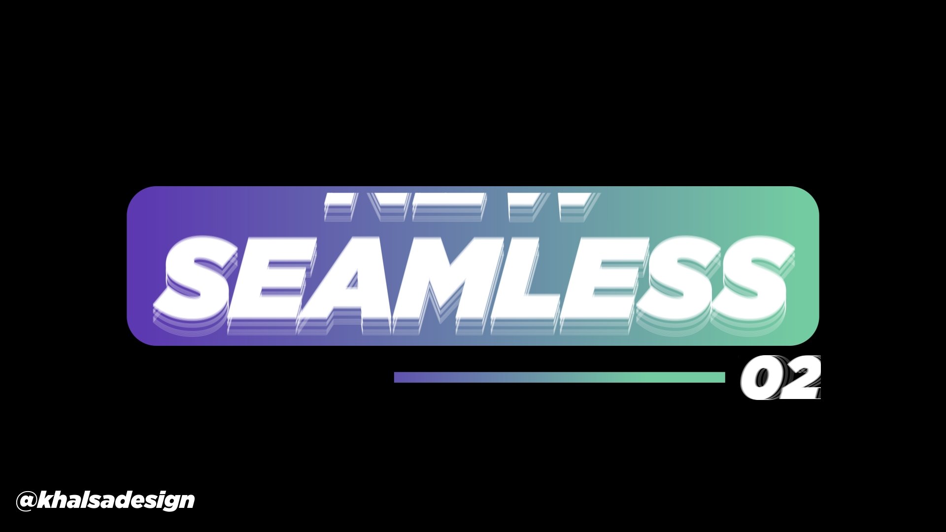 Seamless Text Animation 06 product image (1)