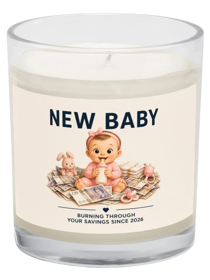 New Baby Money Burn Candle product image (1)
