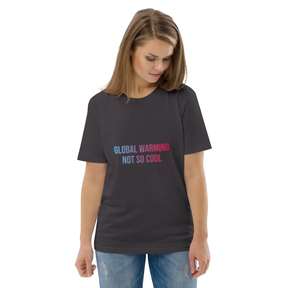 Global Warming Distorted Reality Organic Tee product image (176)
