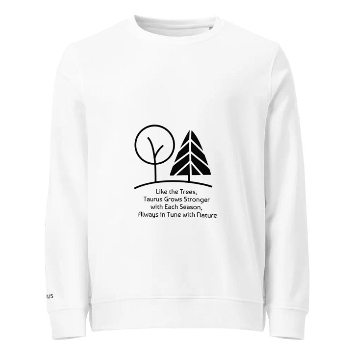 Unisex Organic Sweatshirt - Tree Taurus product image (1)