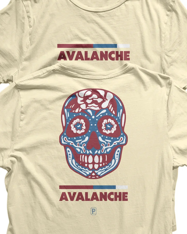 Avalanche Sugar Skull Premium Tee product image (2)