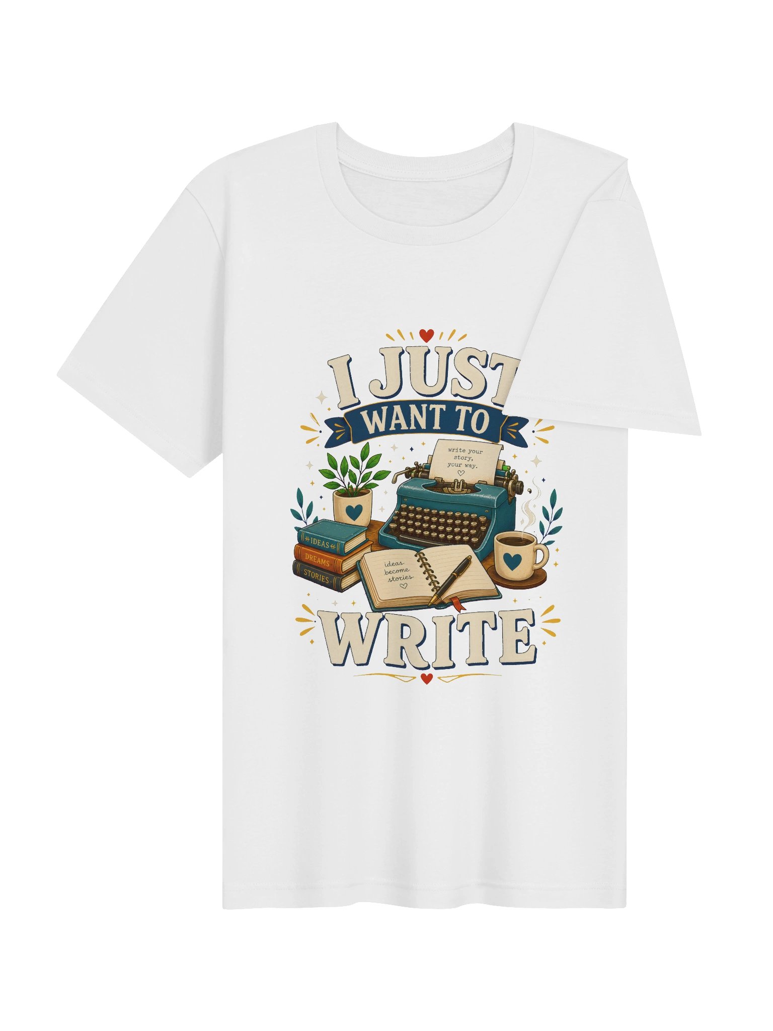 I Just Want To Write Tee product image (33)