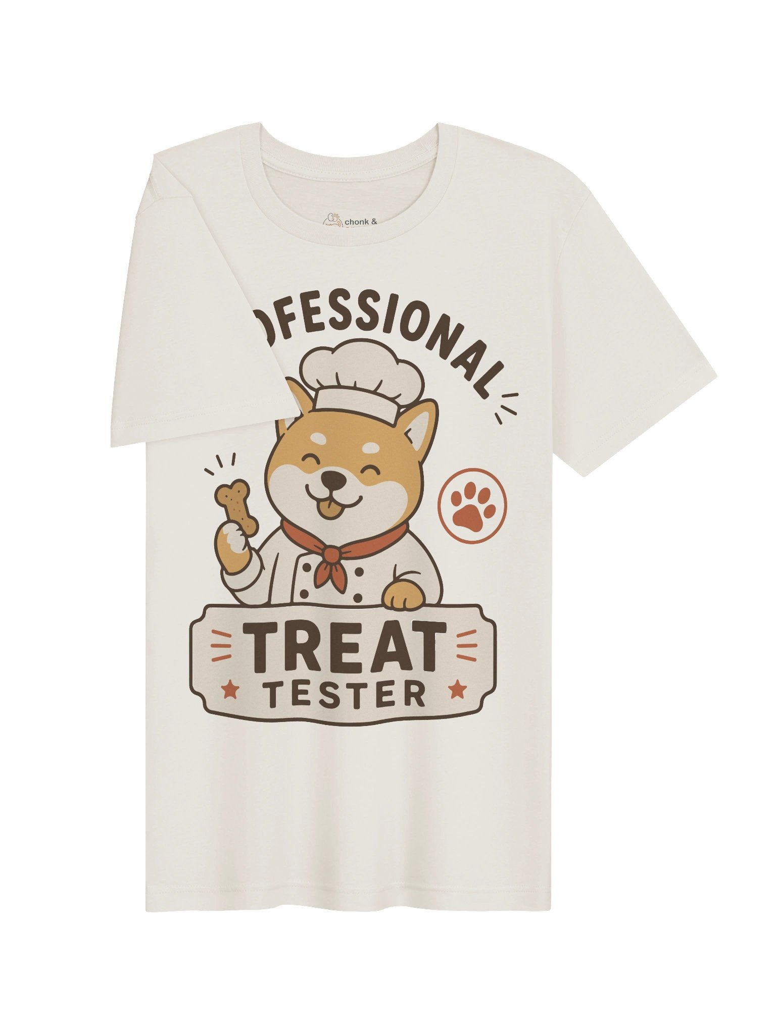 Professional Treat Tester Dog T-Shirt | Cute Shiba Inu Chef Tee for Dog Lovers and Pet Parents product image (5)