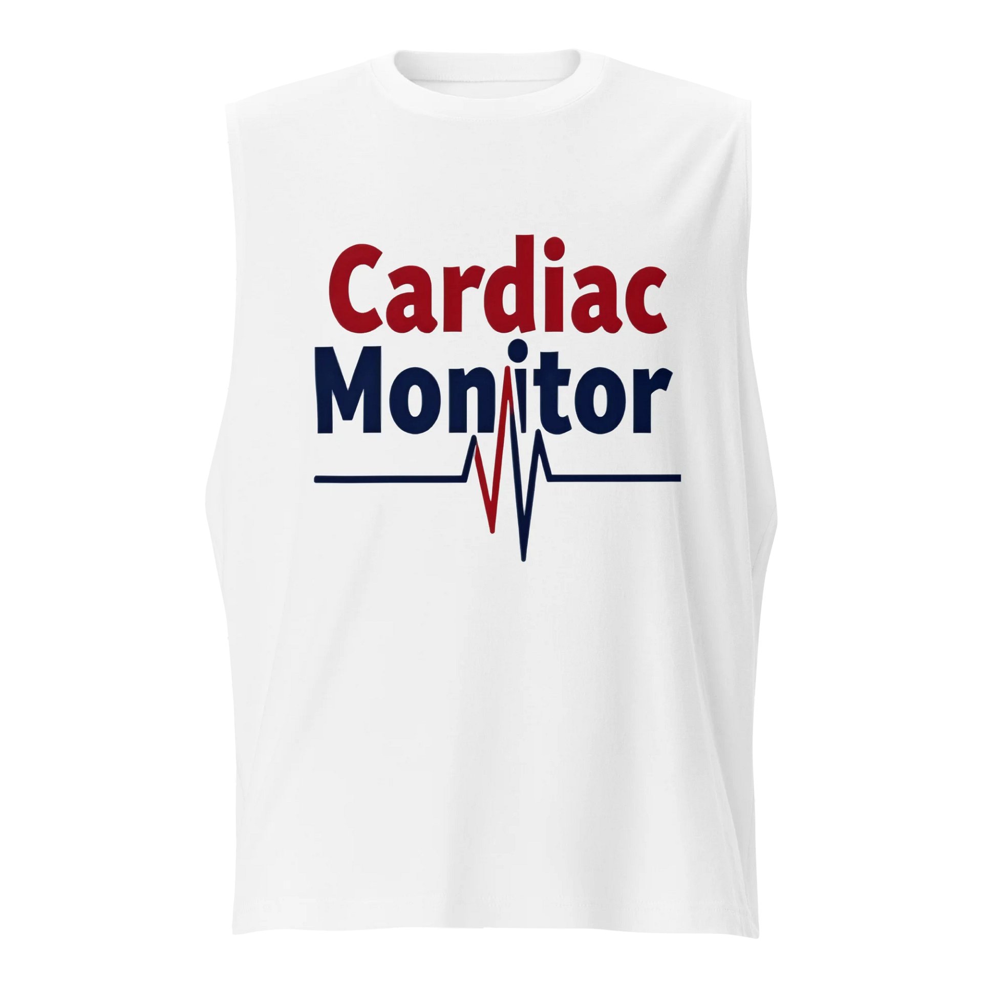EKG Heartbeat Muscle Tank product image (1)
