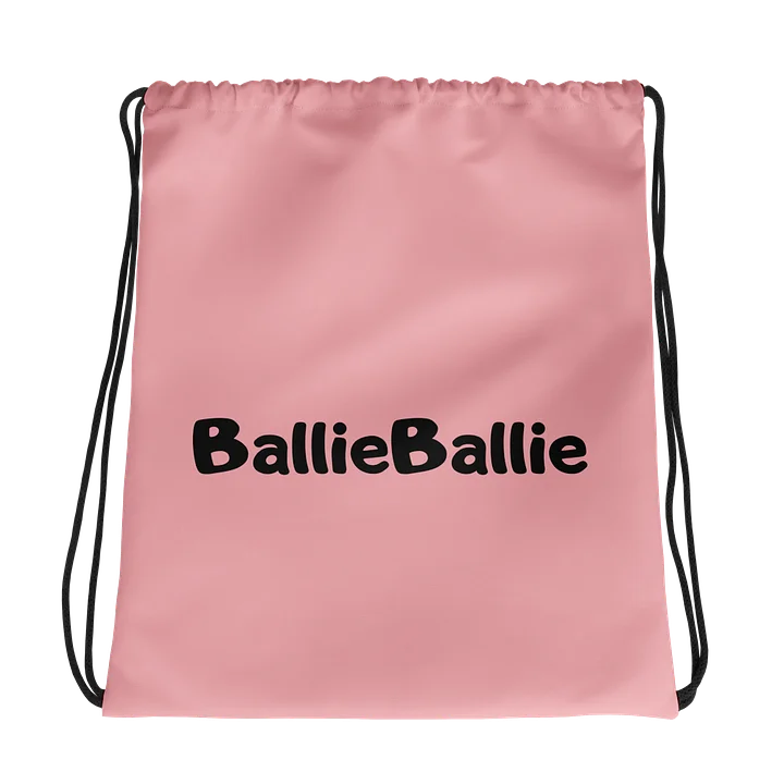 Tas met trekkoord Light Pink product image (1)