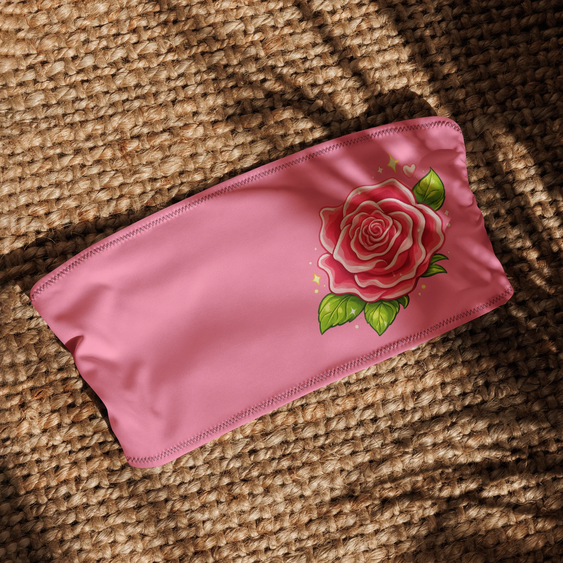 Rose Bandeau Crop Top product image (1)