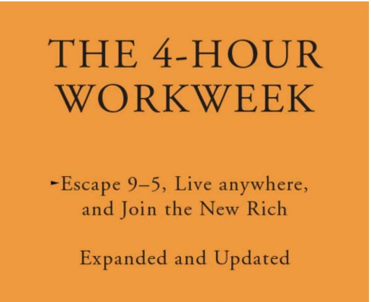 Four Hour Work Week product image (1)