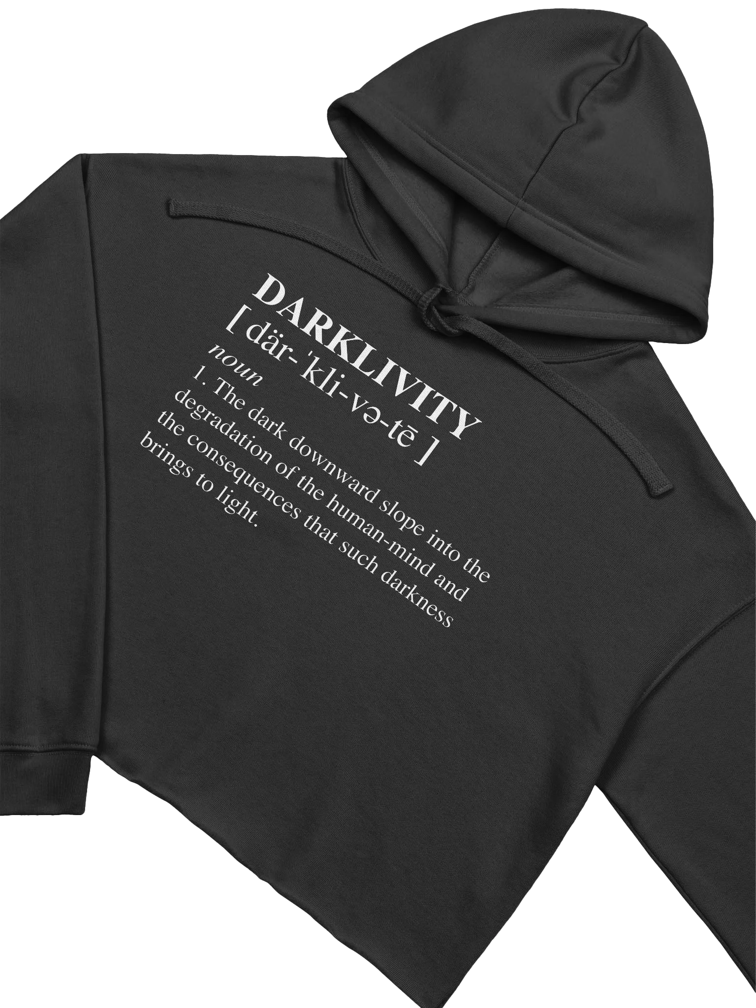 DARKLIVITY Definition Crop Hoodie product image (6)