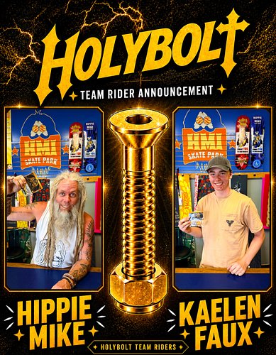 ⚡️HOLYBOLT Welcomes @hippiemike1 & @kaelenfaux1 to the team! ⚡️