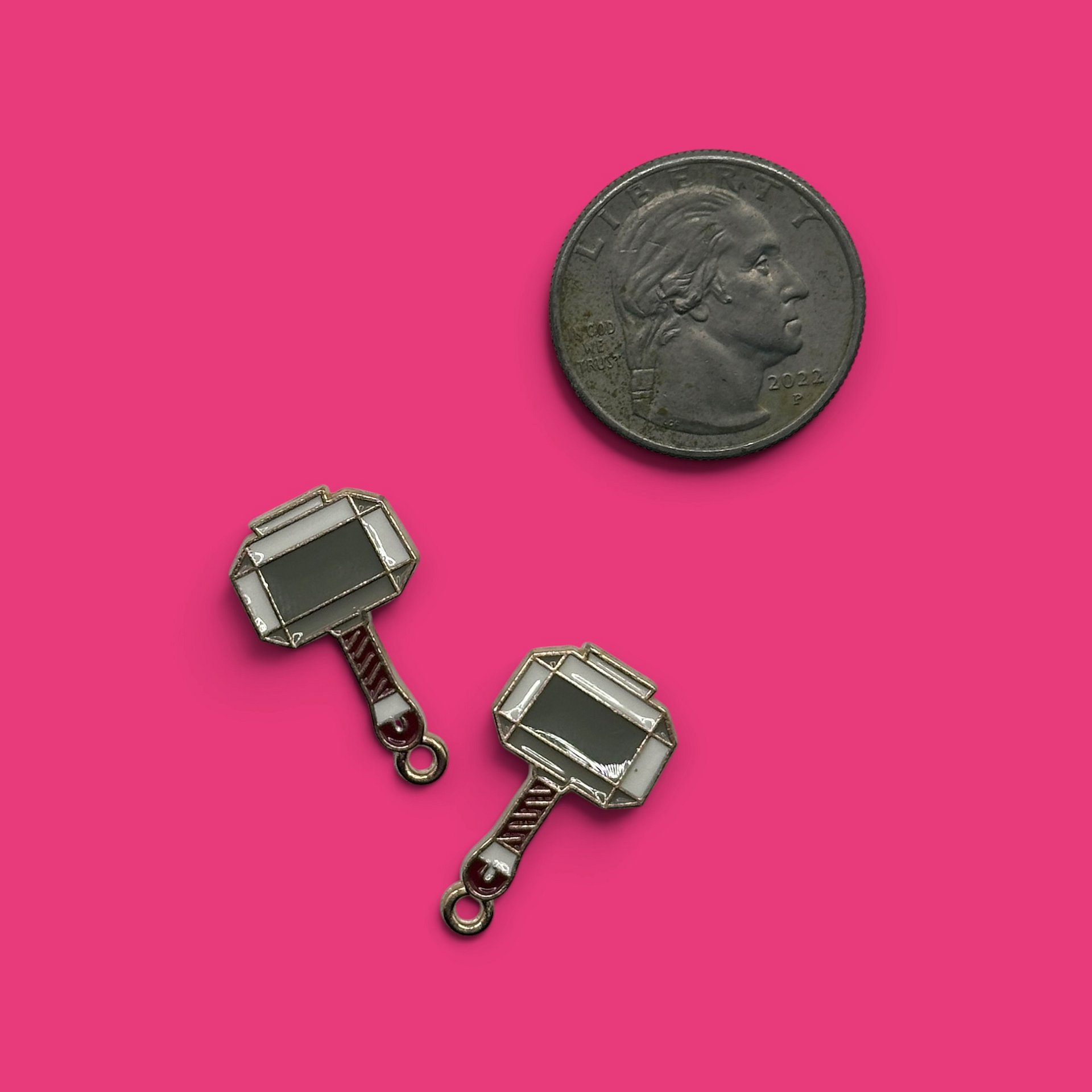 Hammer of A Guy Named Thor Whinny Winners Braid and Bridle Charms for Horses | Little Shop of Ponies product image (2)