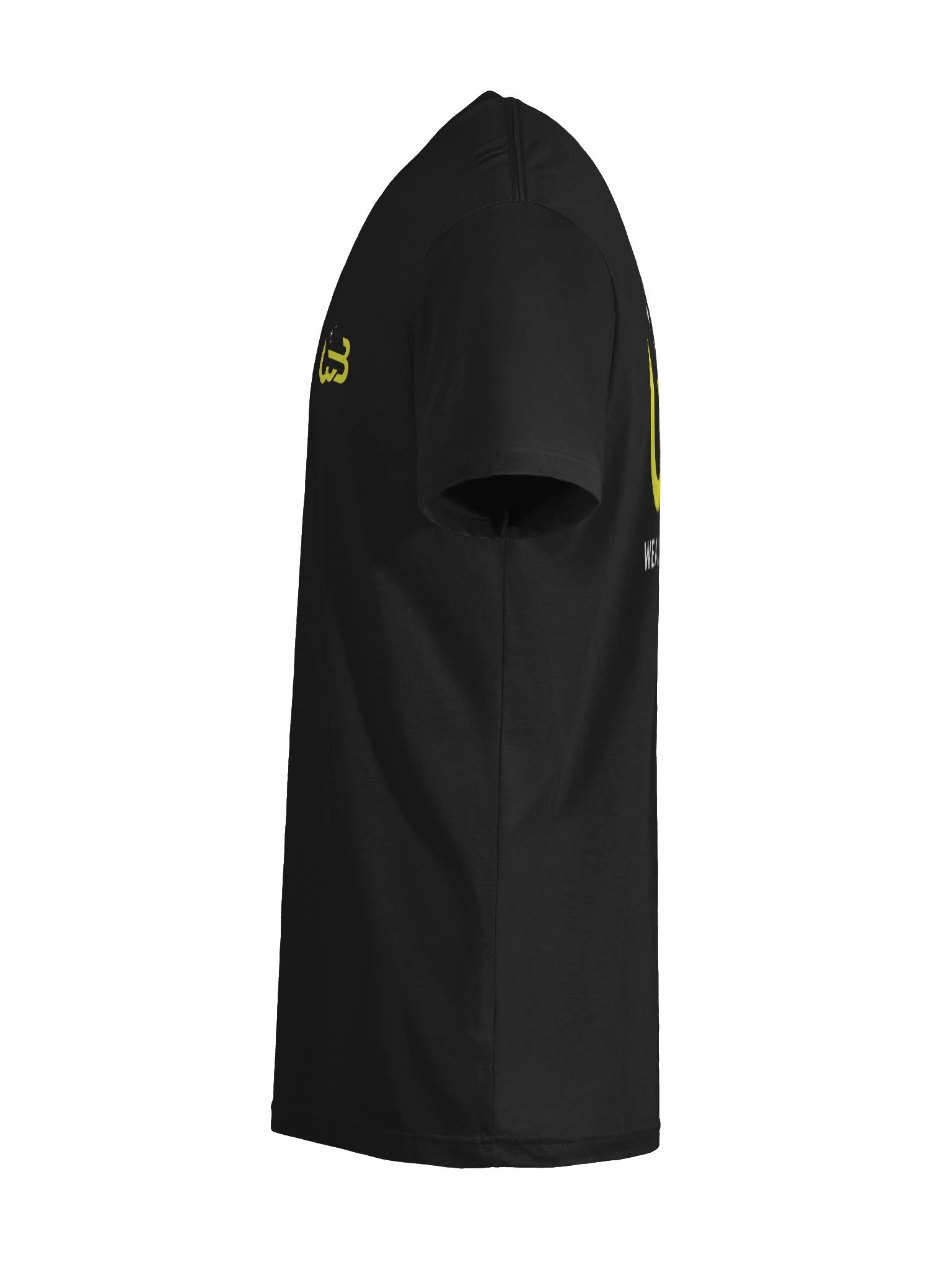 Black & Yellow Supersoft T-Shirt product image (11)