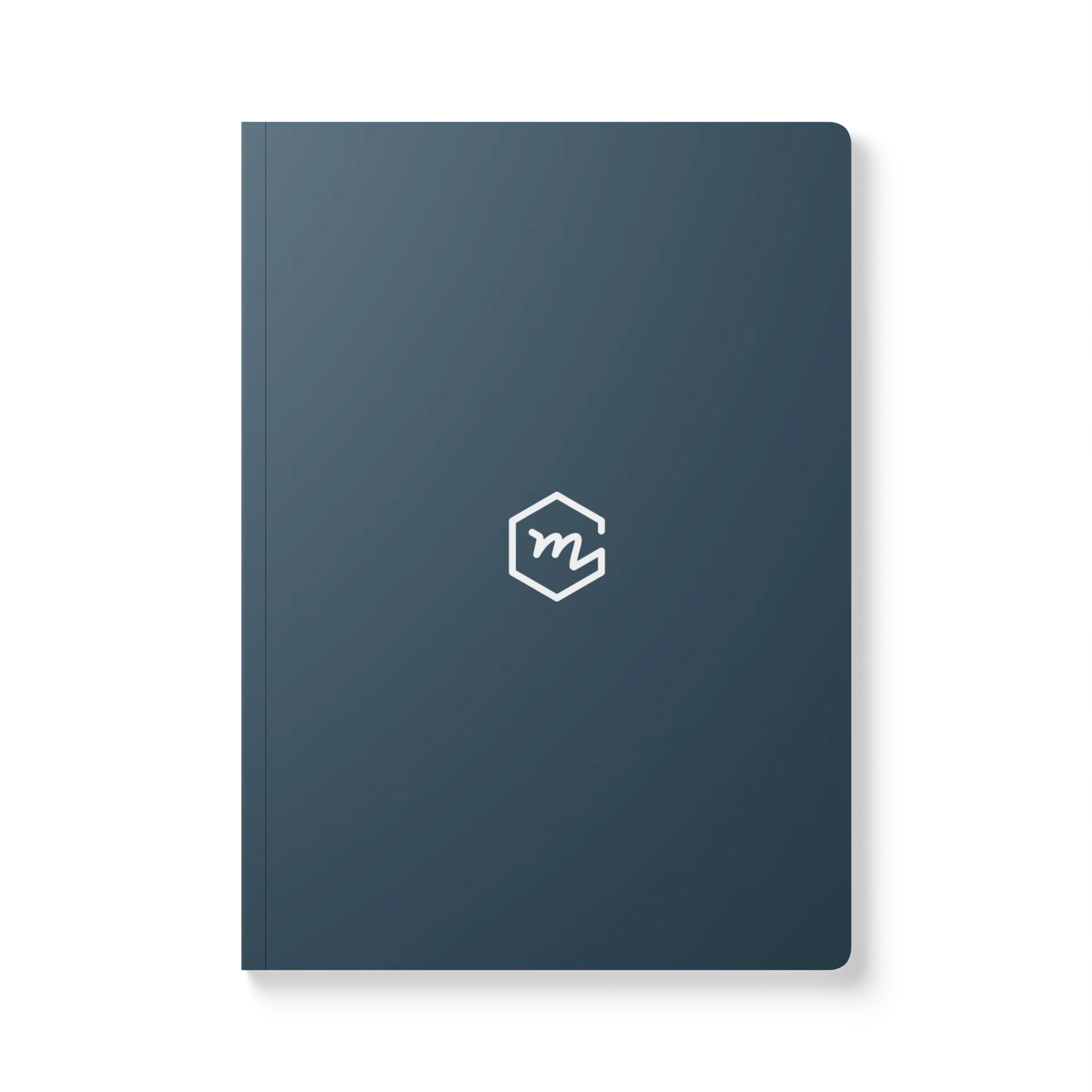Channel branded softcover notebook product image (1)