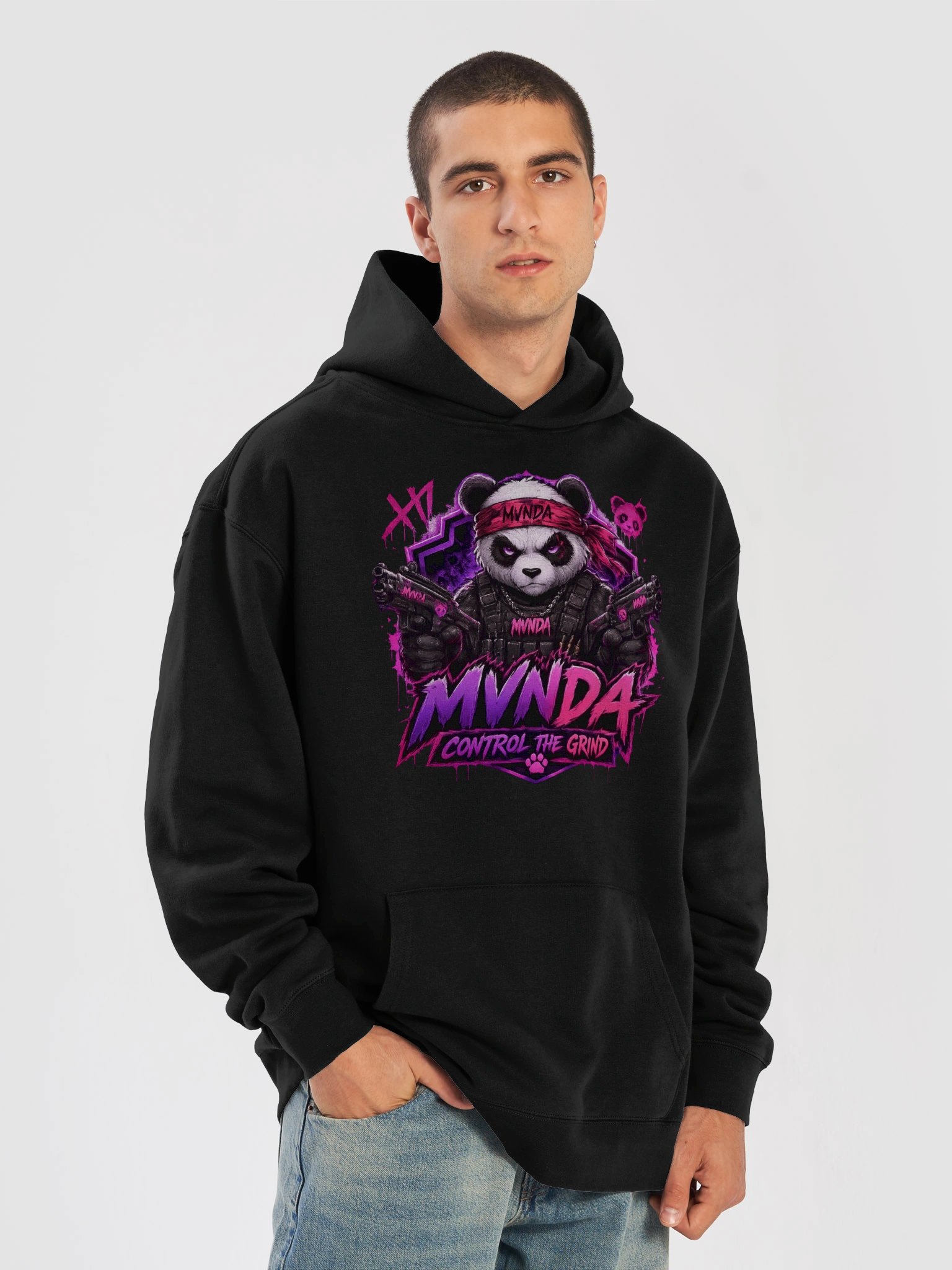 MVNDA Battle Mode Hoodie – Control The Grind Edition product image (14)