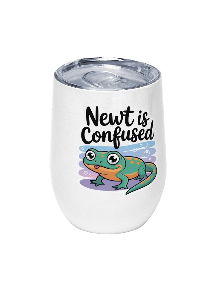 Whimsical Newt Is Confused Tumbler product image (1)