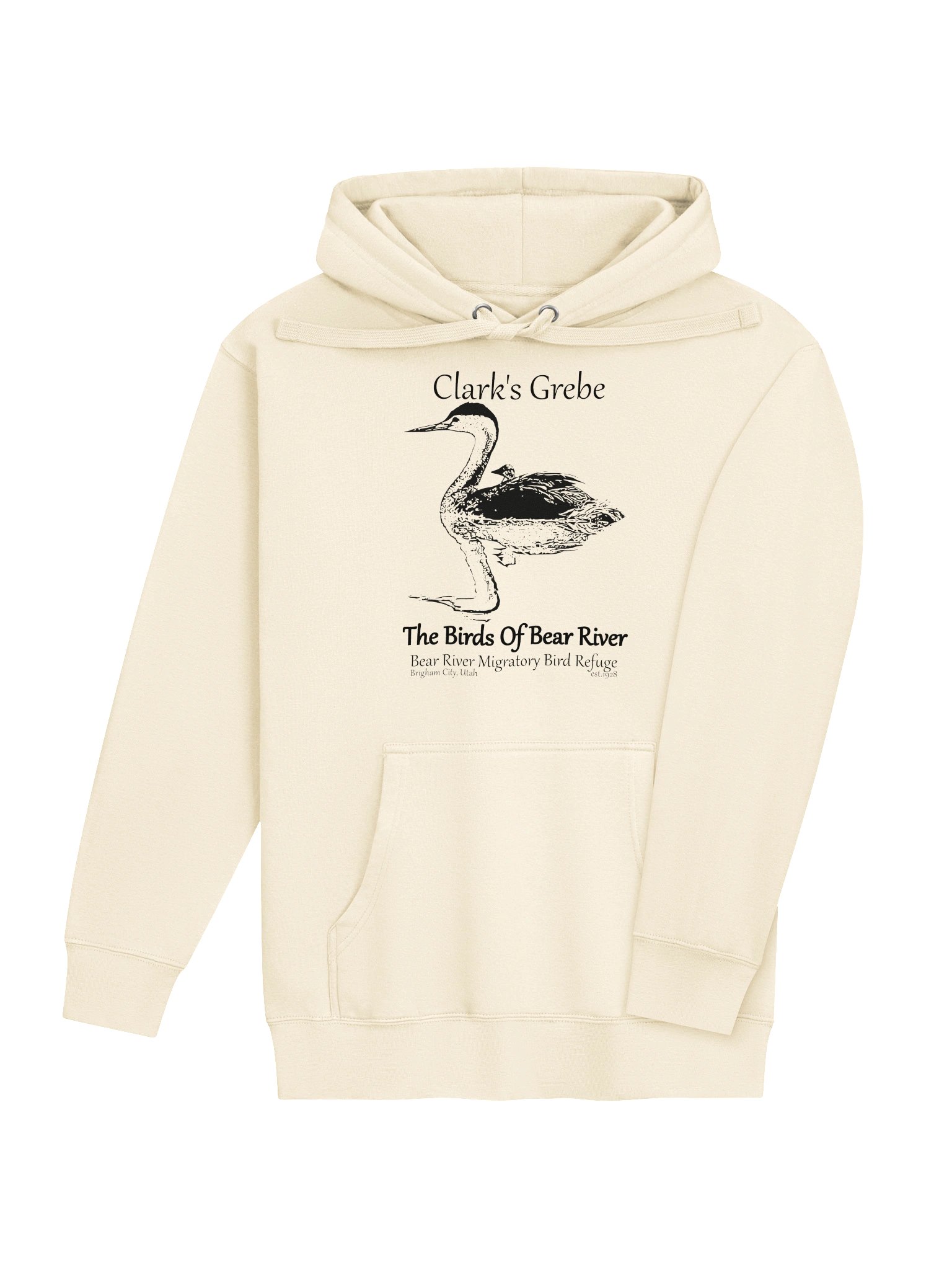 Birds of Bear River Clark's Grebe Unisex Hoodie product image (52)
