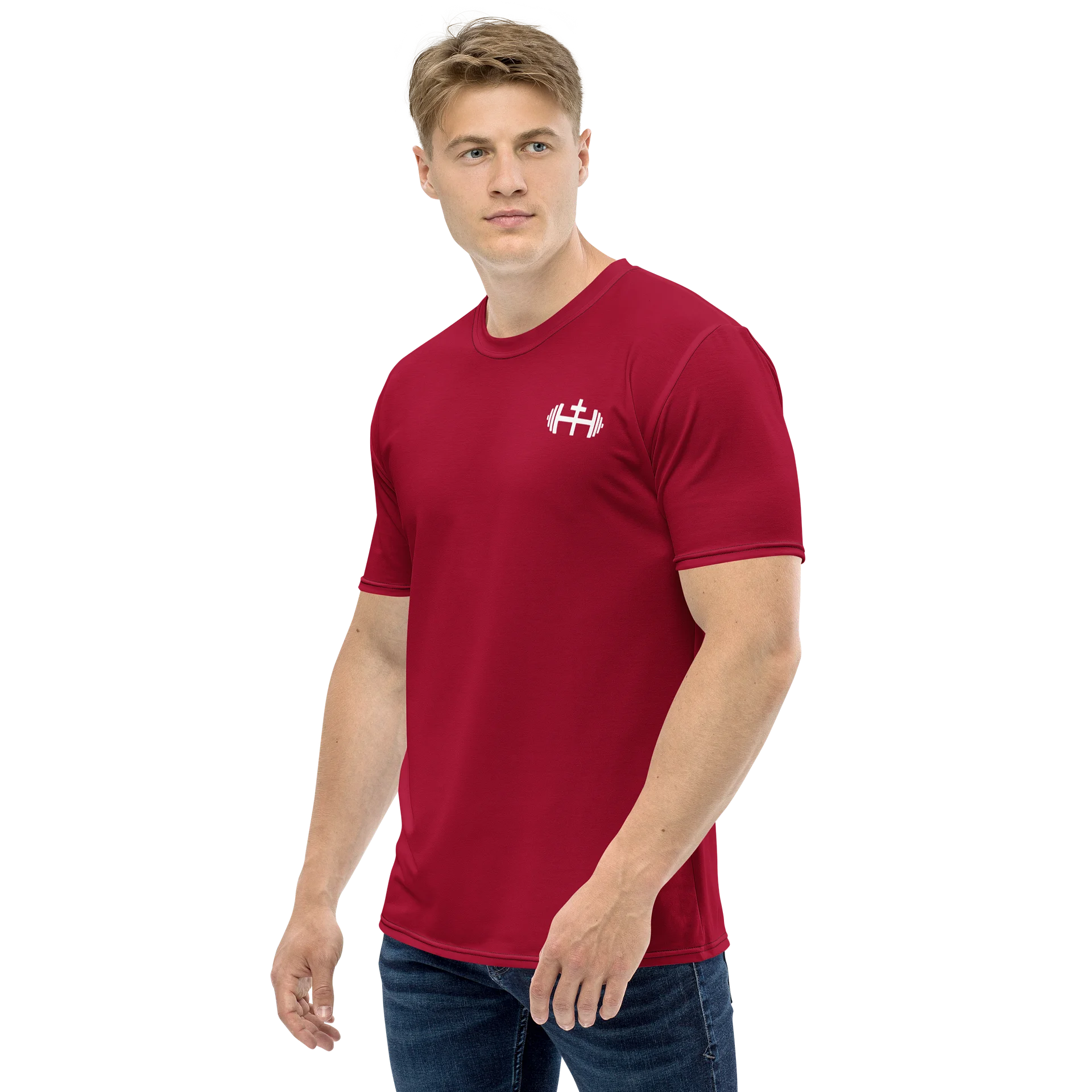 His House Mens Performance T-Shirt - Red product image (3)