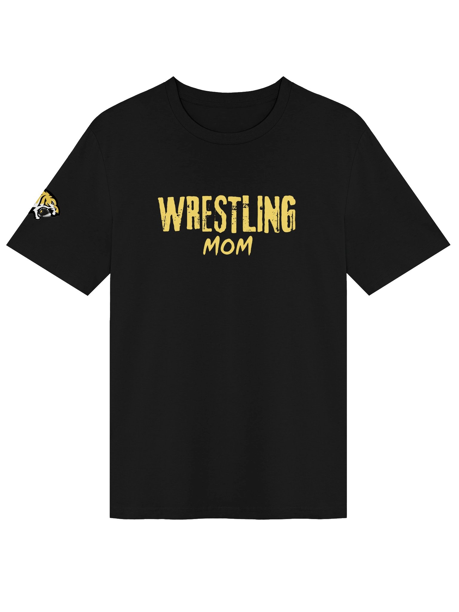 Wrestling Mom Yellow Graphic Tee product image (73)