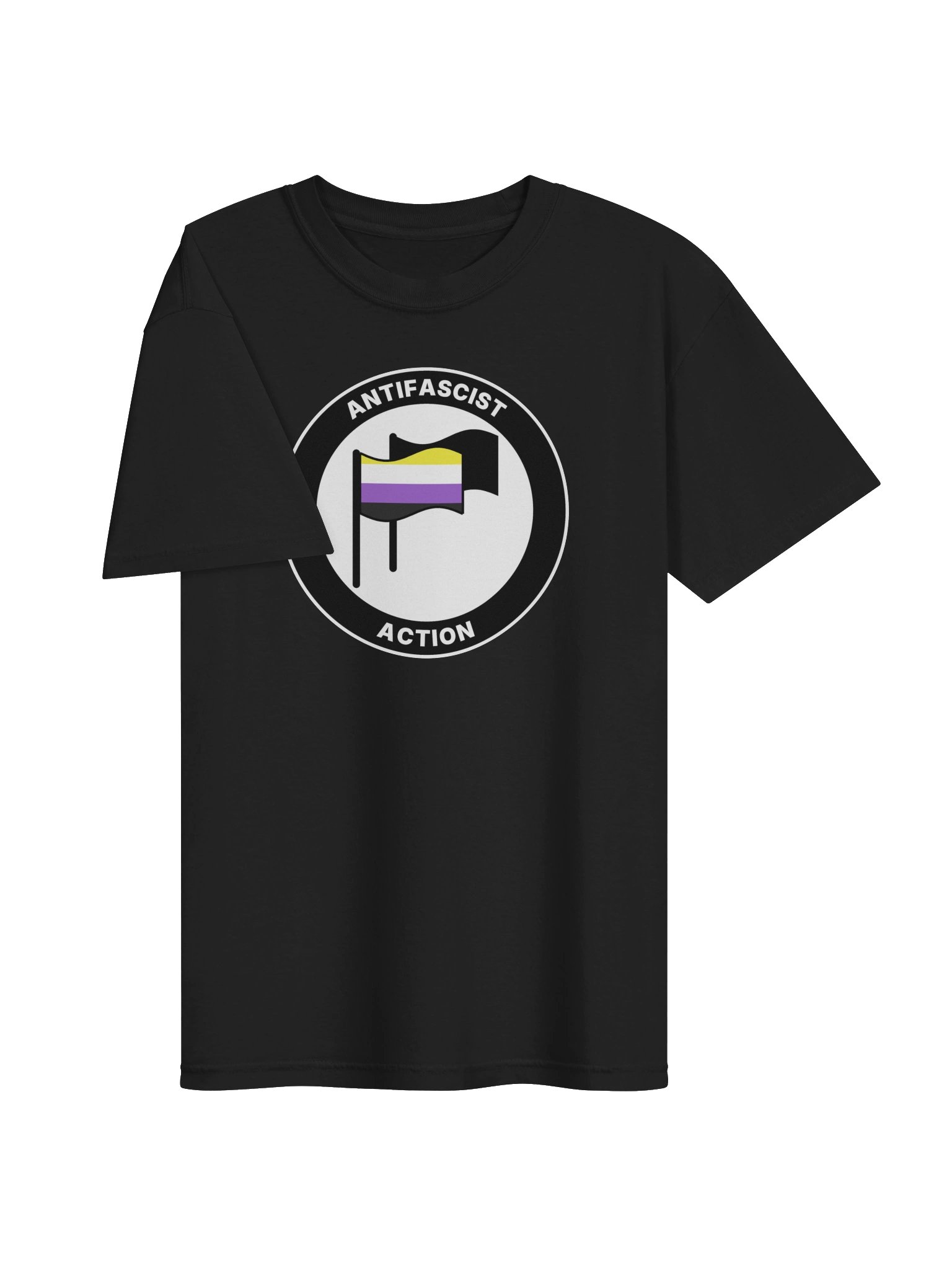 Antifa / Non-Binary Pride T-Shirt product image (3)