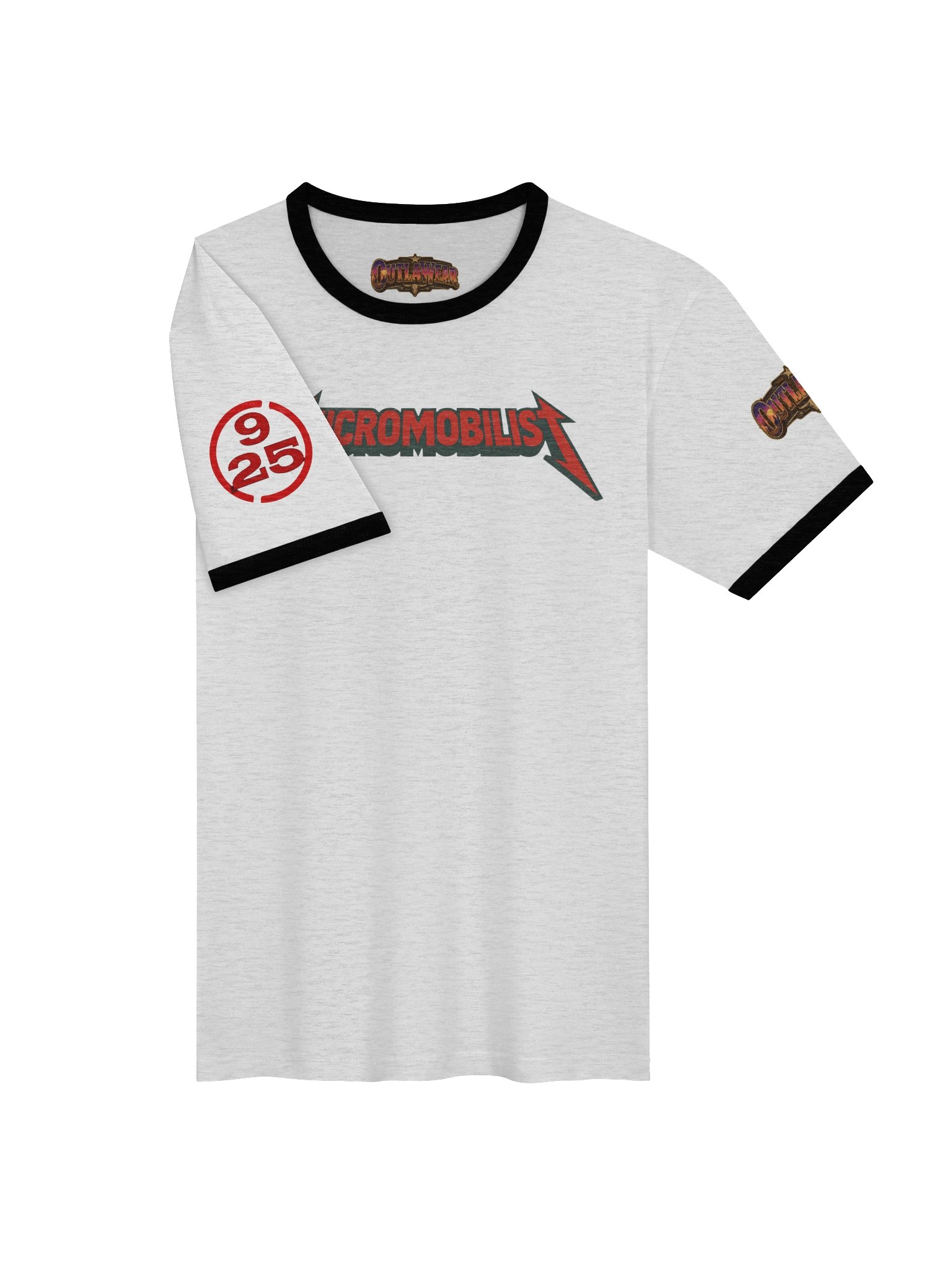 "MICROMOBILIST II" E-Bike Rider Ringer T-Shirt product image (15)