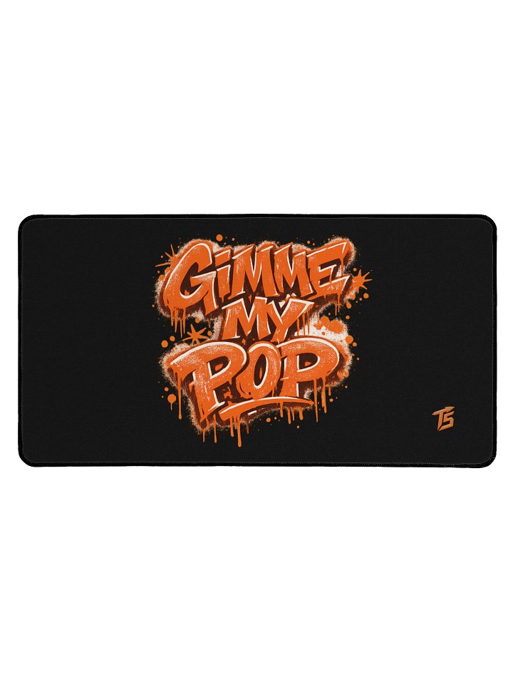 Trigga5Trey Gimme My Pop Desk Mat (Black) product image (1)