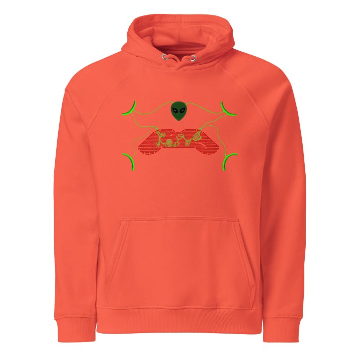 Alien Encounter Eco Raglan Hoodie product image (1)