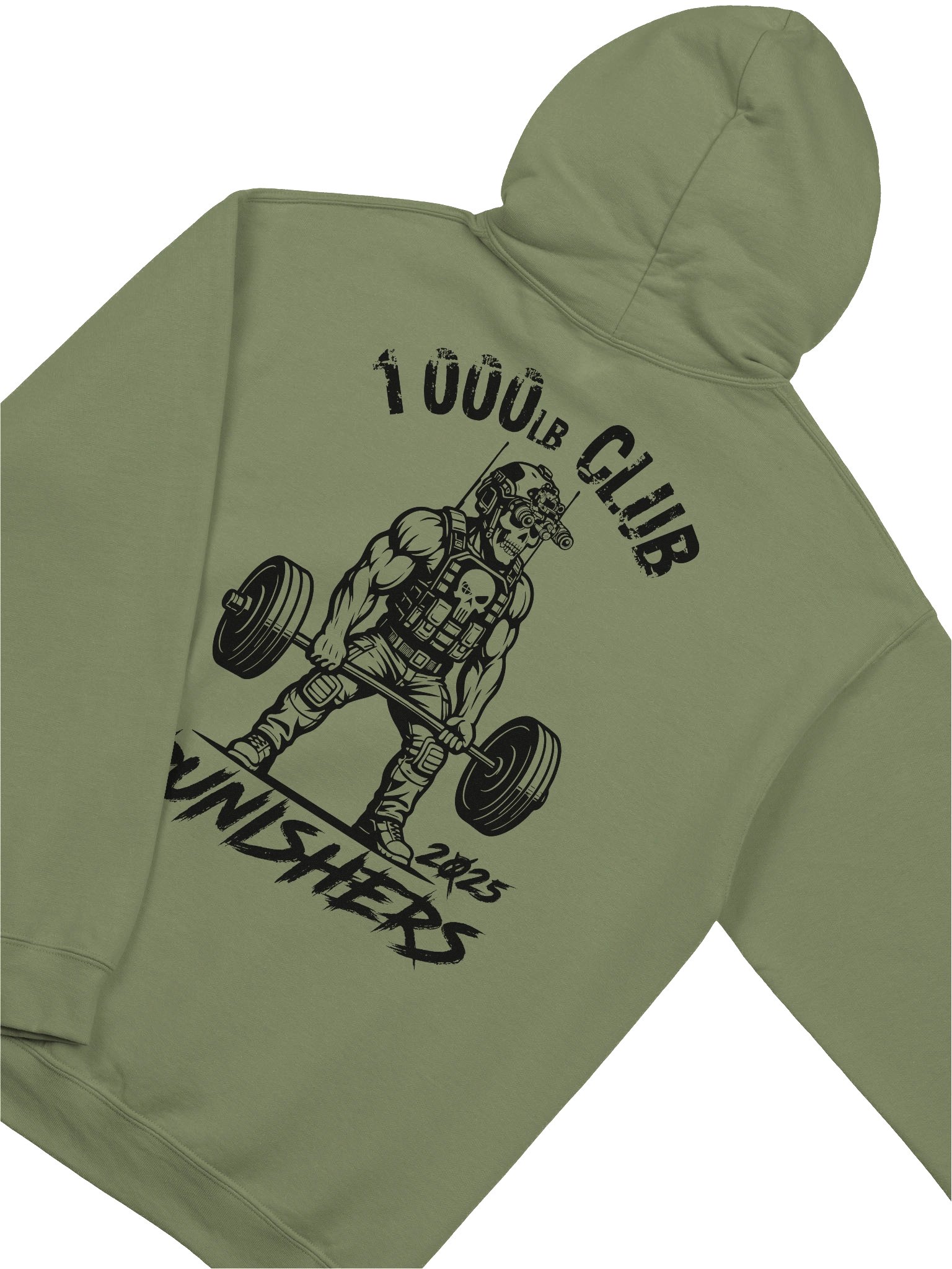 Punisher 1,000lb Club Hoodie product image (3)