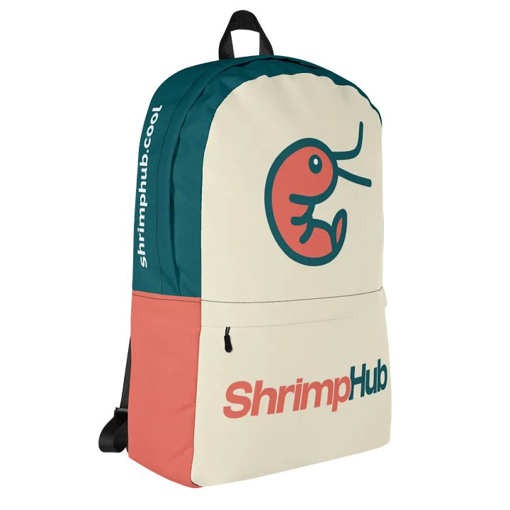 Shrimp on a backpack product image (1)