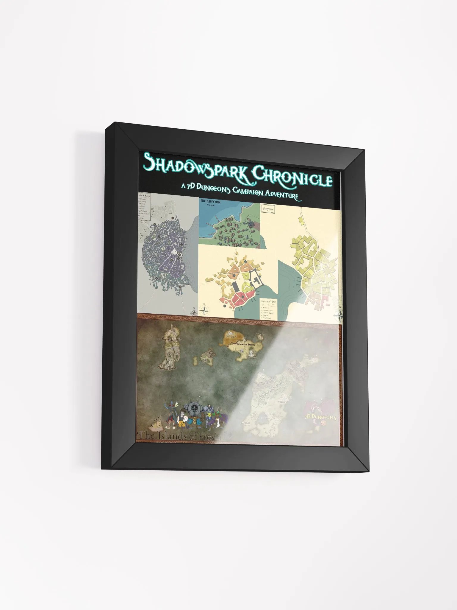 Shadowspark Chronicles Map product image (17)