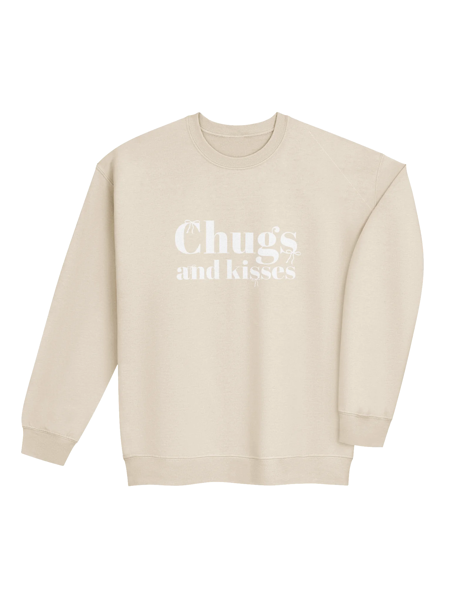 Beige Chugs and Kisses Sweatshirt product image (5)