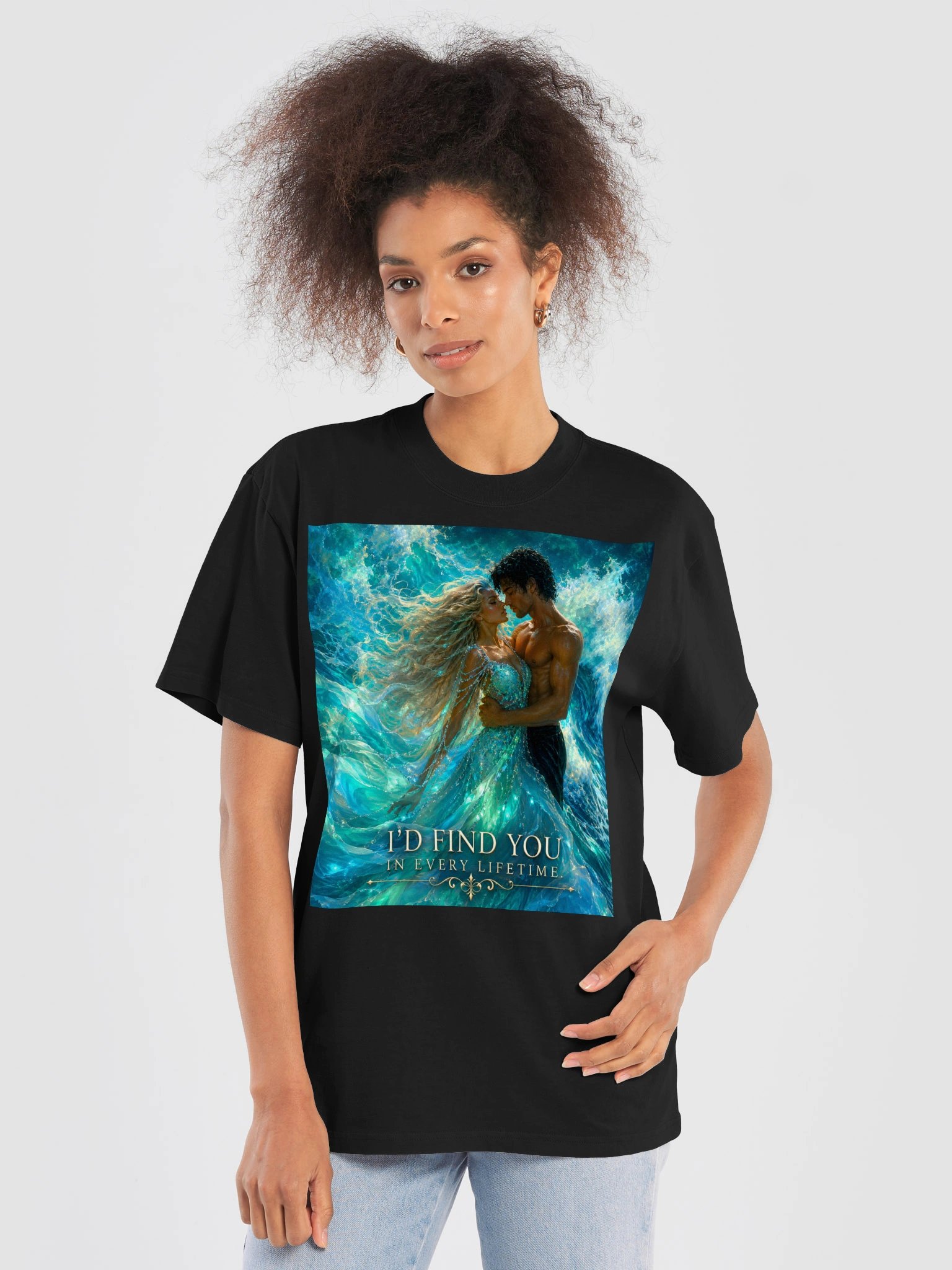 I’d Find You in Every Lifetime Sea of Love T-Shirt | Bridal Shower Bachelorette Bride Gift product image (6)