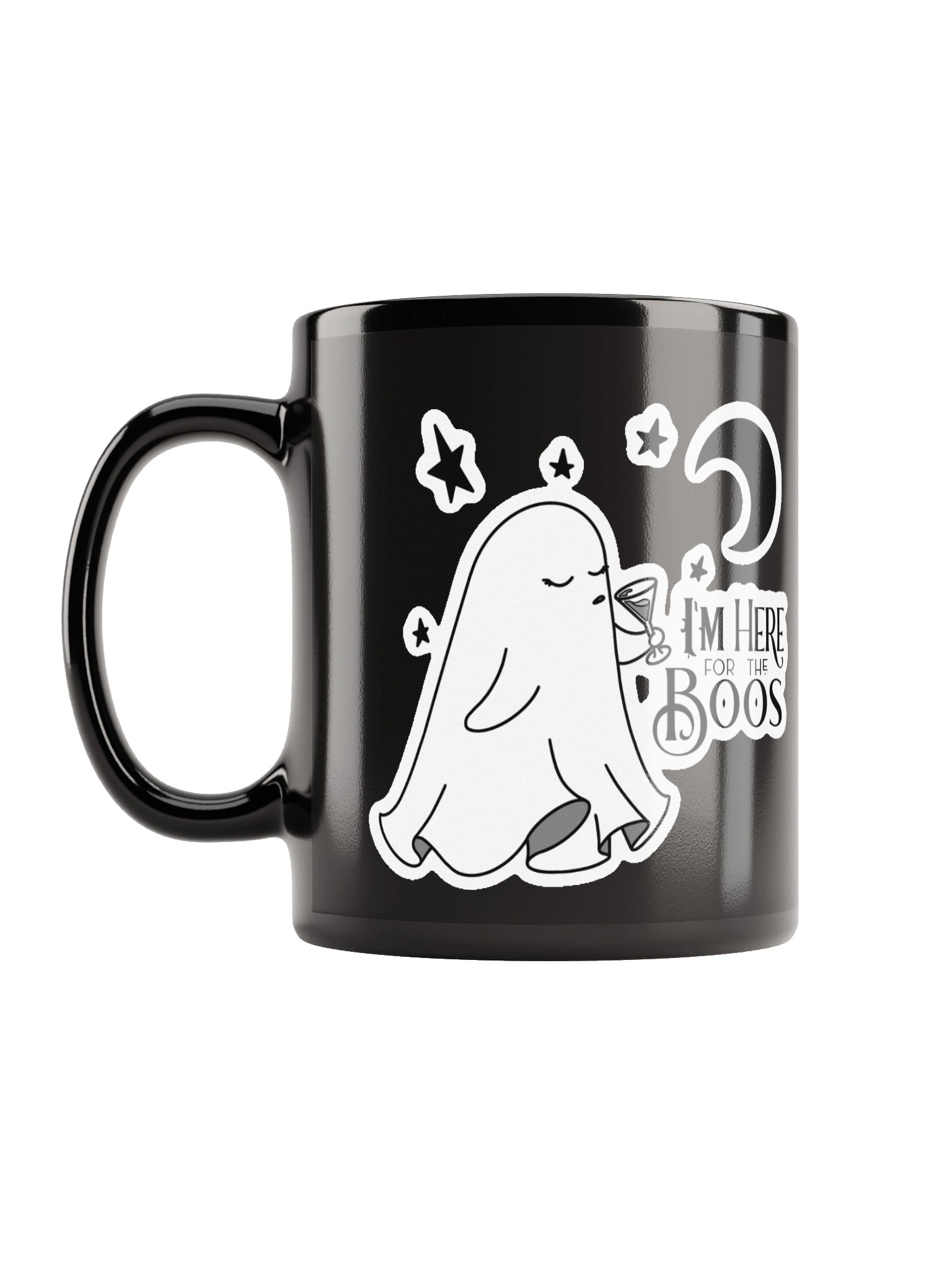 Boo-tiful Spirits Black Glossy Mug product image (11)