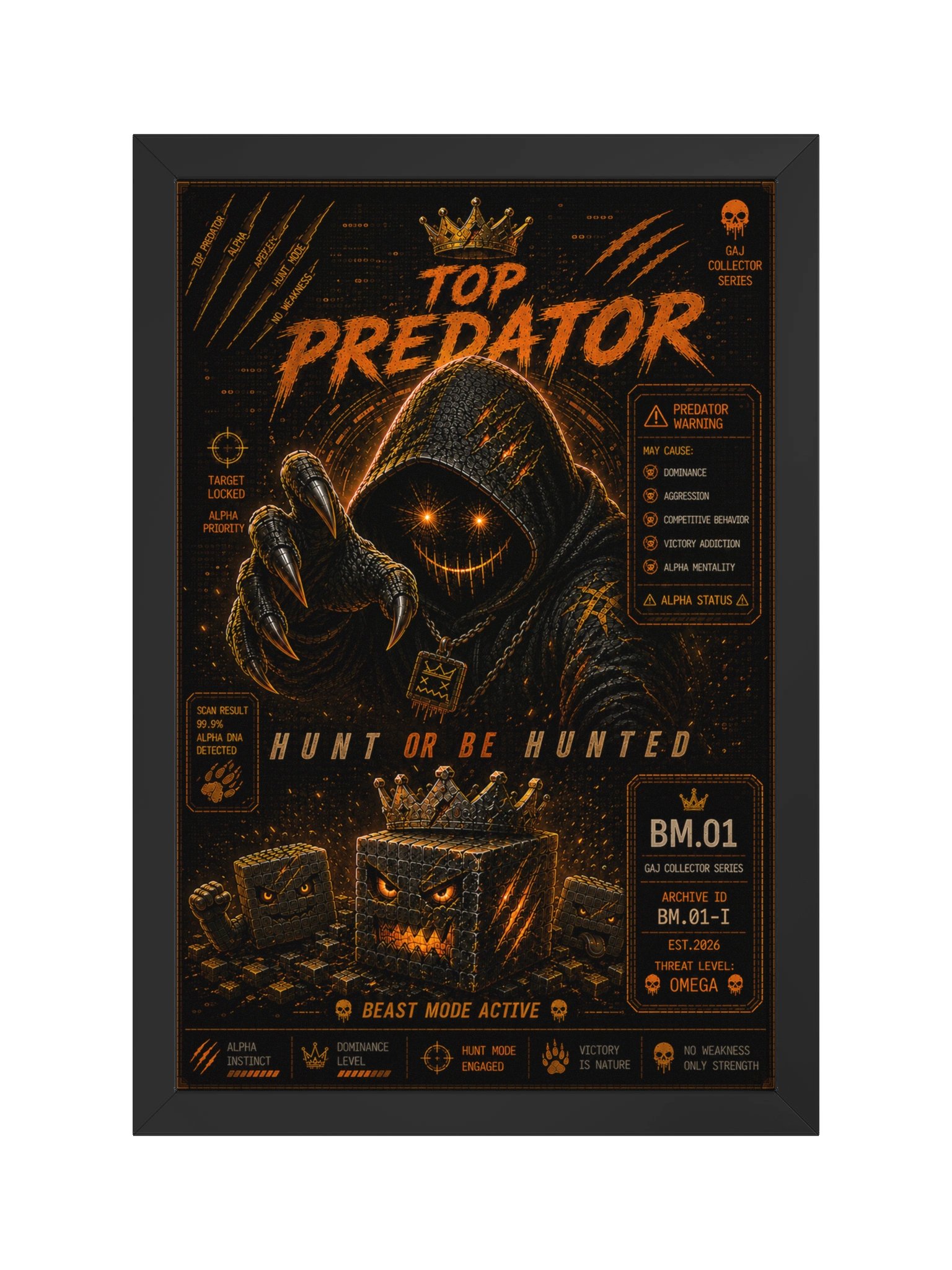 GAJ - BM.01 – Limited Edition Framed Poster product image (1)