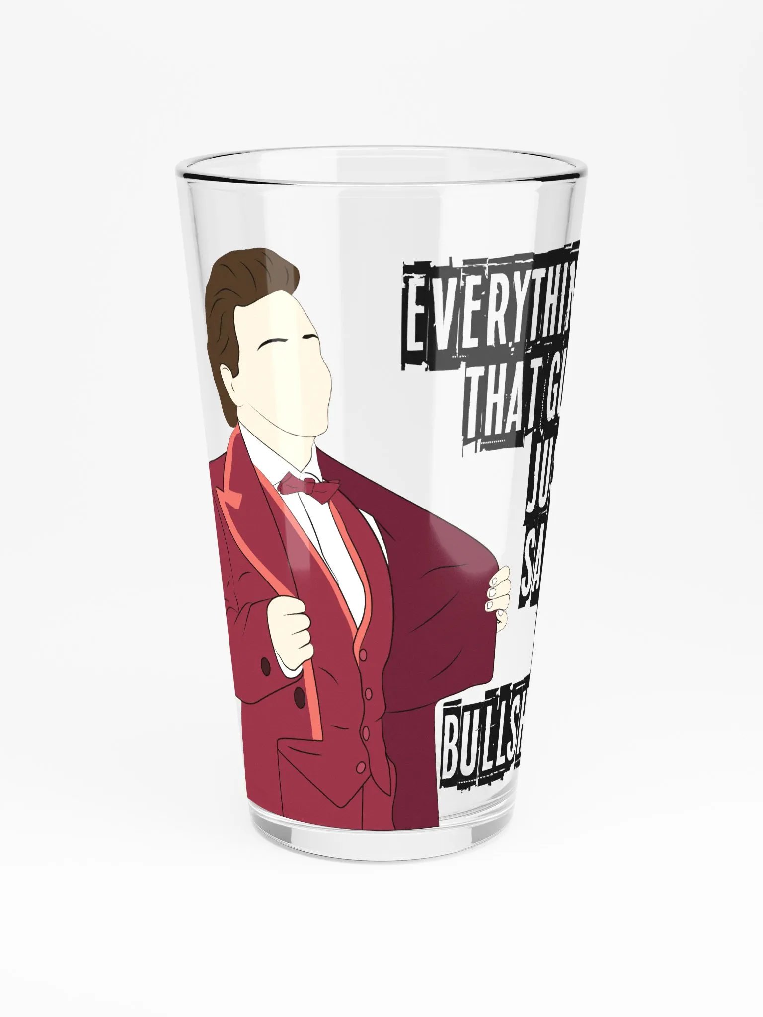 Cousin Vinnie Shaker Pint Glass product image (5)