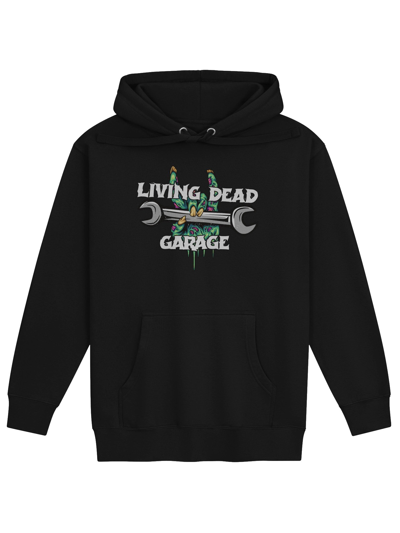 Living Dead Garage pull over Hoodie product image (1)