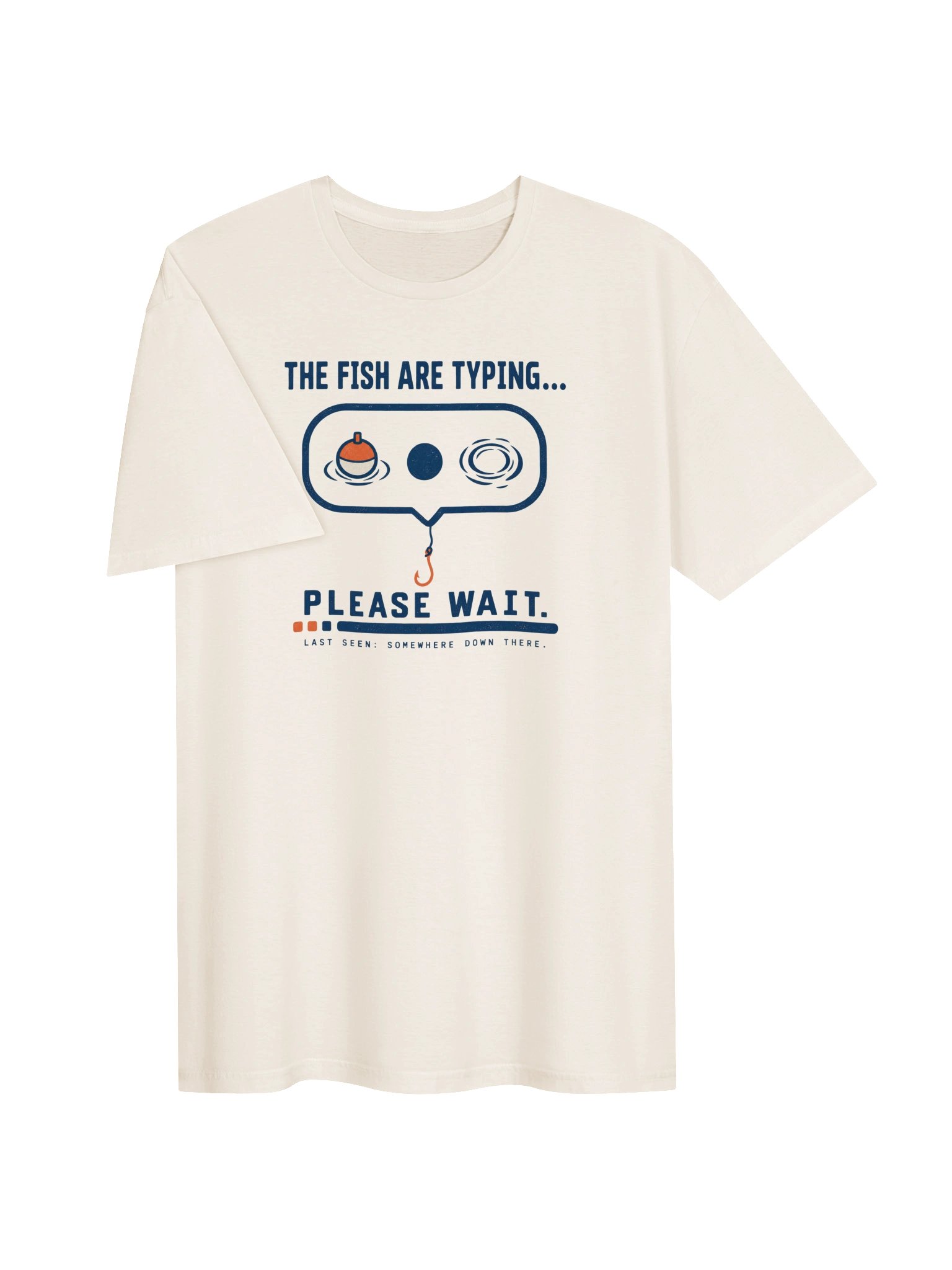 The Fish Are Typing… T-Shirt product image (3)