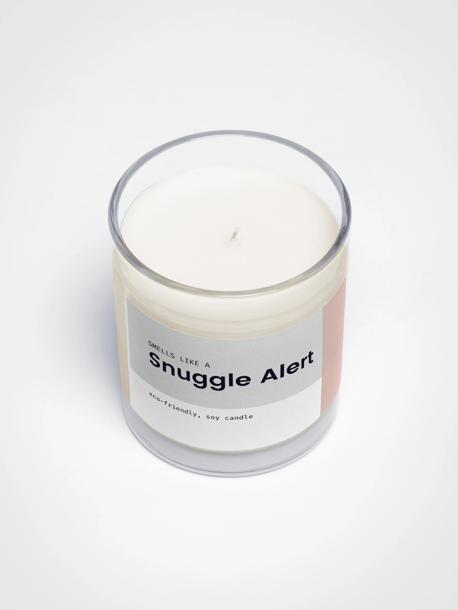 Snuggle Alert Soy Candle product image (3)
