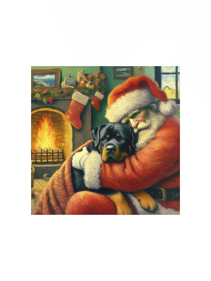 Santa's Best Friend Poster product image (2)