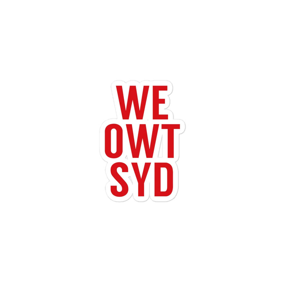 WeOwtsyd Sticker 1 product image (1)