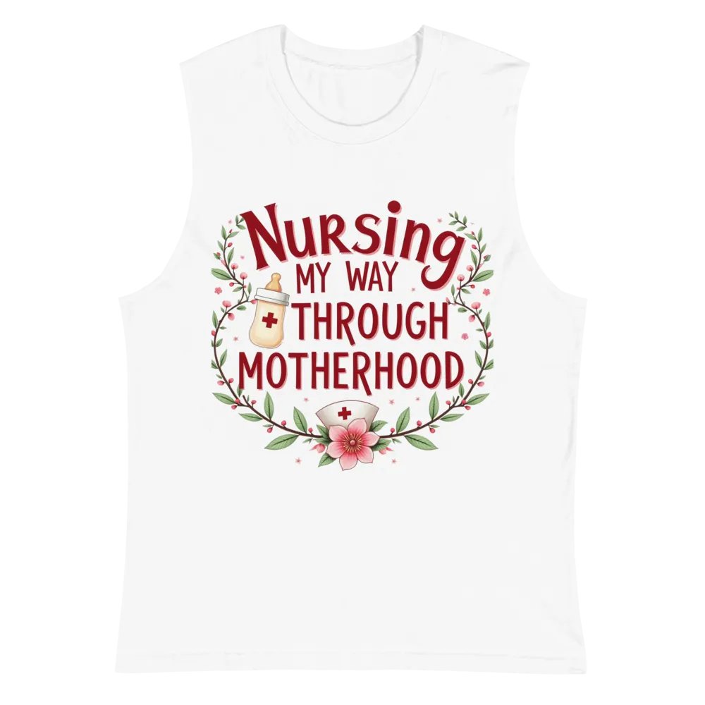 Nursing Through Motherhood Muscle Tank product image (6)