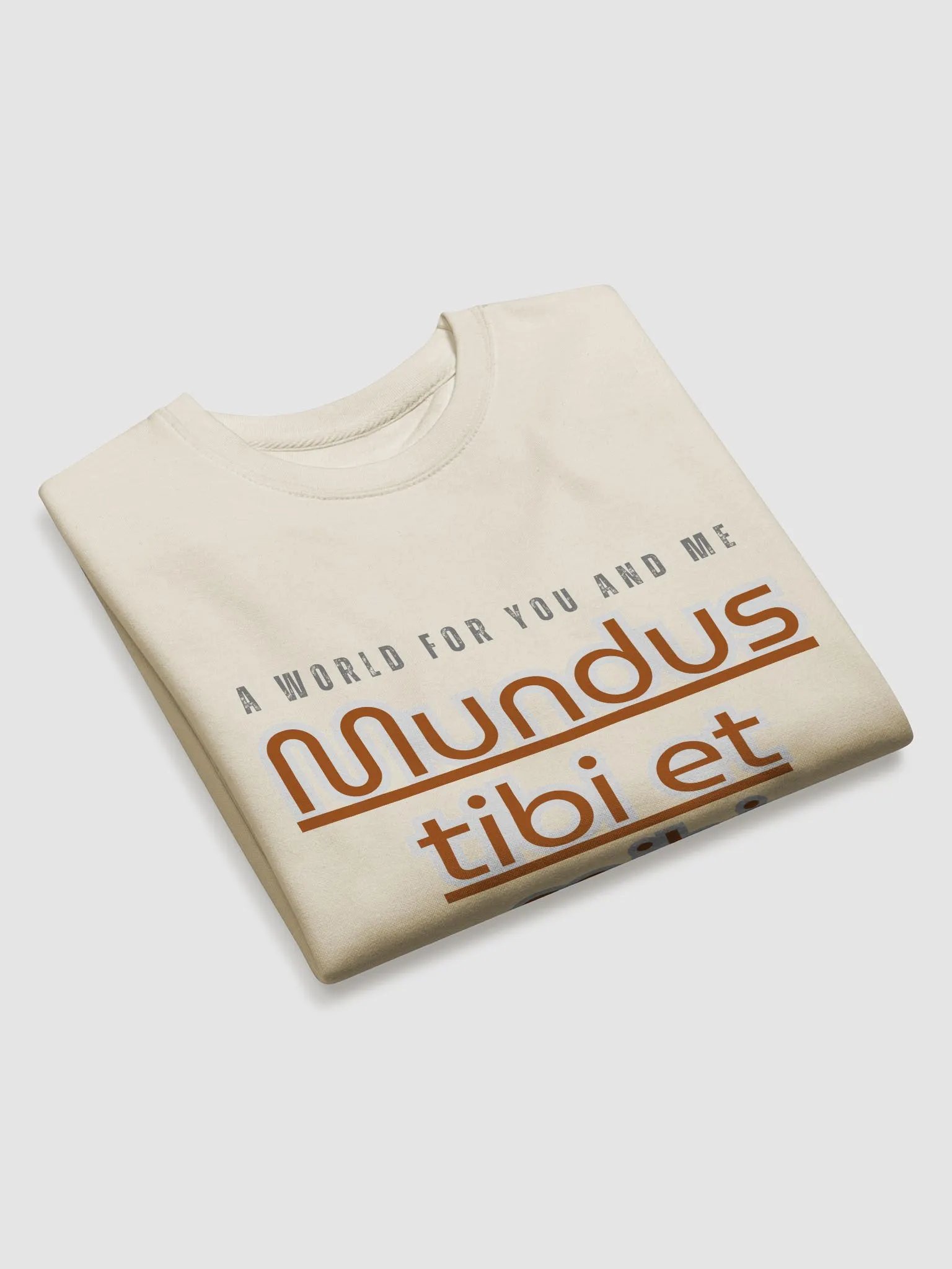 Mundus - A World for You and Me - Sweatshirt product image (23)