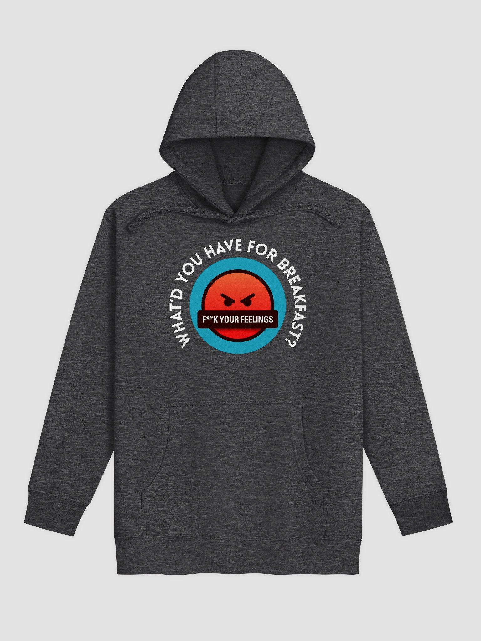 Breakfast Hoodie White Text product image (2)