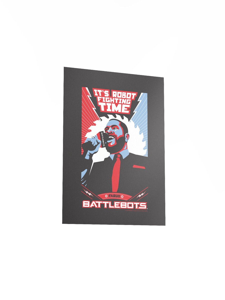 It's Robot Fighting Time! - Poster product image (17)