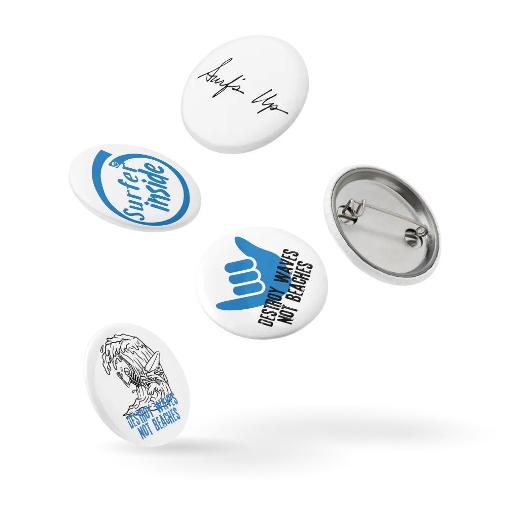 Surfer Pin Button Set product image (14)