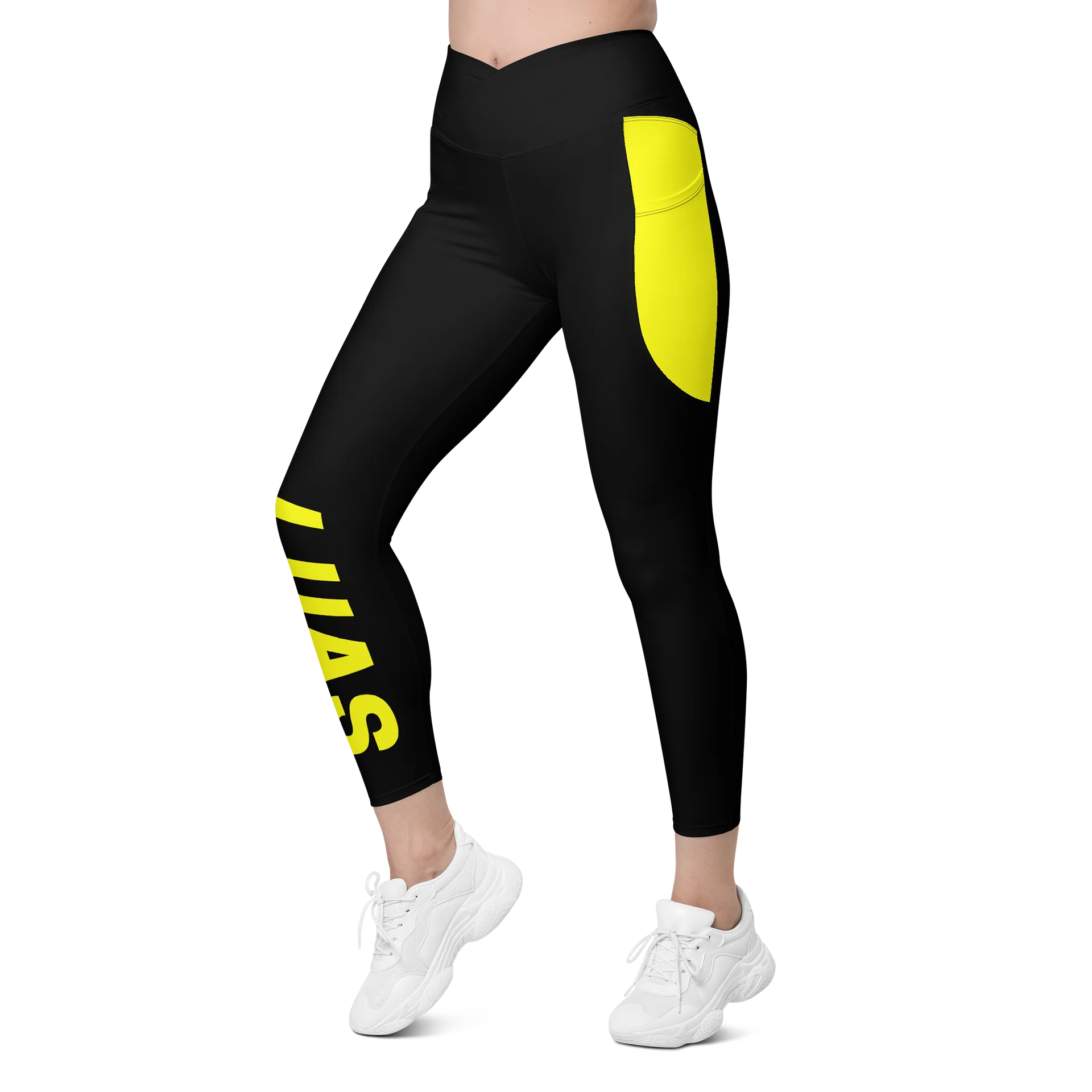 Luas | Crossover Semi Compression Leggings with Pockets & Sun protection product image (3)
