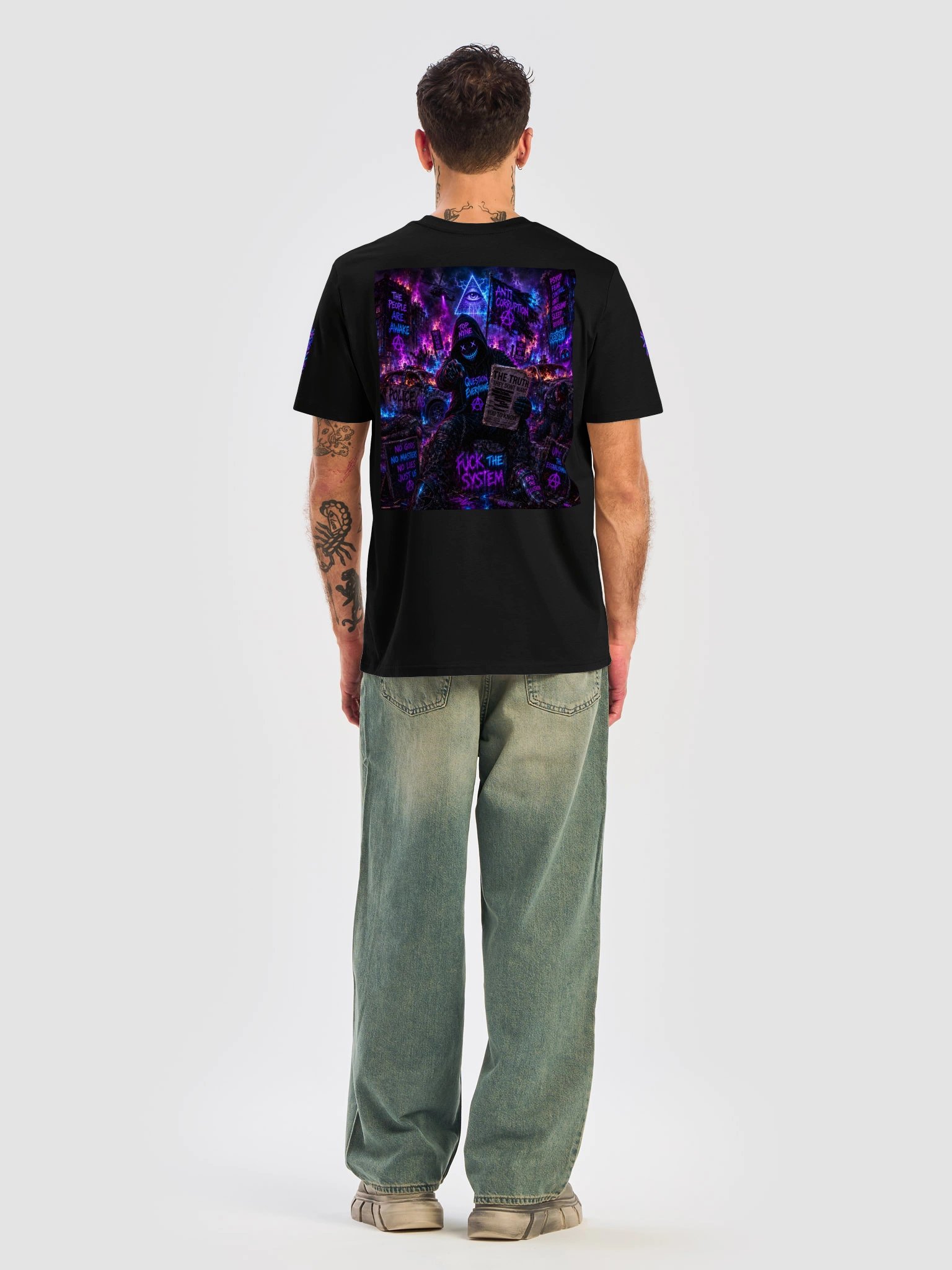 F The System short sleeve T product image (8)